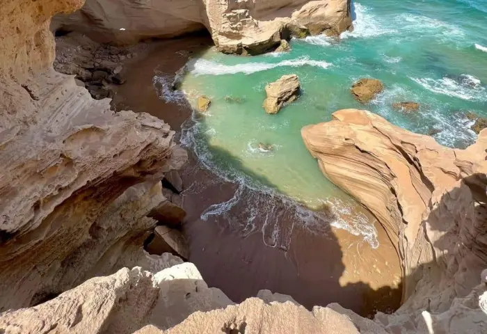 Half-day trip to Timlalin Desert dunes near Agadir with sweeping views of the Atlantic Ocean