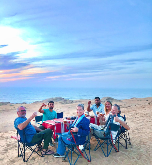 Half-day desert trip to Timlalin dunes near Agadir with thrilling sandboarding experience and panoramic Sahara-style landscapes.