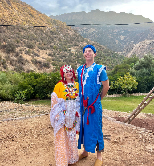 Overnight Berber trek through hidden valleys near Paradise Valley, Agadir and Taghazout, including a local family homestay.