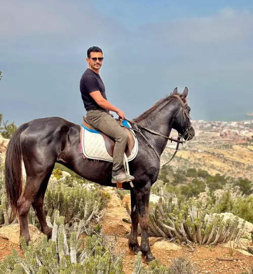 Half-day horse trek through Taghazout’s wild trails with ocean views and natural landscapes
