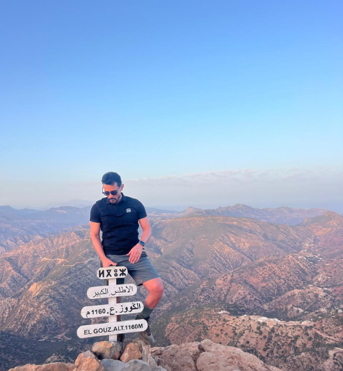 Challenging day hike to El Guez Peak (1,060 m), the highest summit near Agadir in the High Atlas Mountains with Azul Excursions
